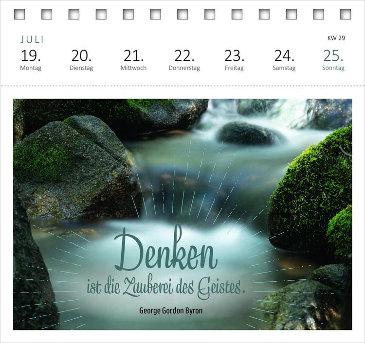 Produktbild: Postkartenkalender Mein magisches Jahr 2027