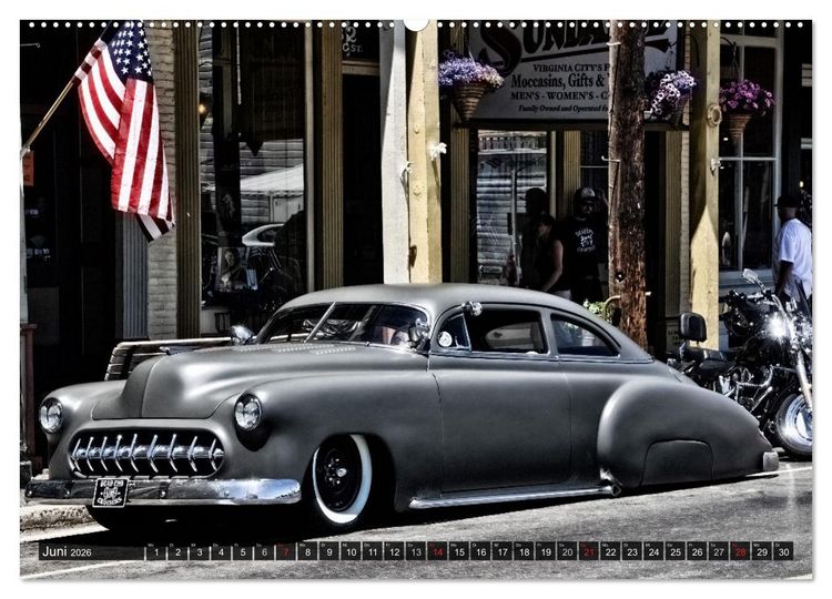 Produktbild: American Hot Rod (hochwertiger Premium Wandkalender 2026 DIN A2 quer), Kunstdruck in Hochglanz