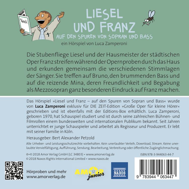 Produktbild: Liesel und Franz &ndash; auf den Spuren von Sopran und Bass Die ZEIT-Edition