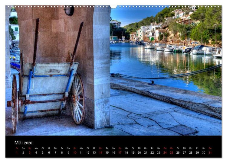 Produktbild: Mallorca 2026 - Mallorquinische Tr&auml;ume (Wandkalender 2026 DIN A2 quer), CALVENDO Monatskalender