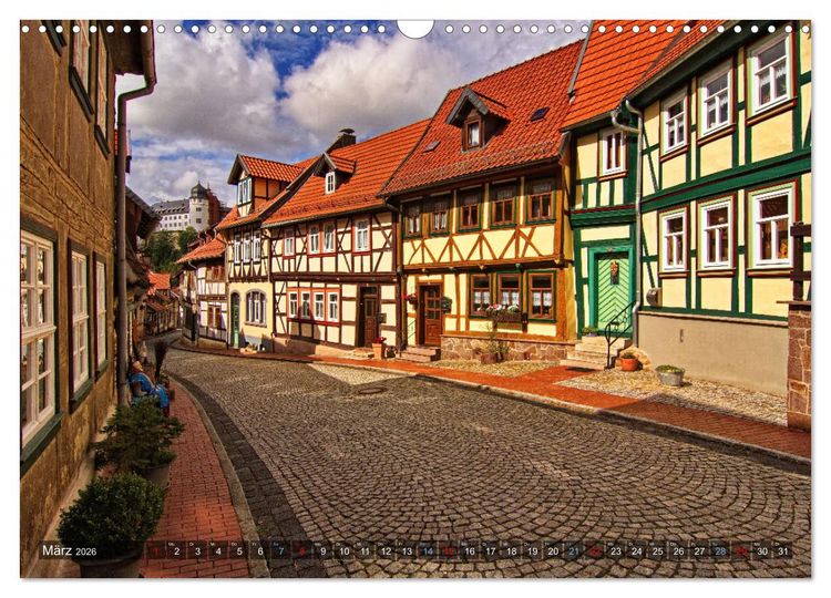 Produktbild: Stolberg im S&uuml;dharz (Wandkalender 2026 DIN A3 quer), CALVENDO Monatskalender