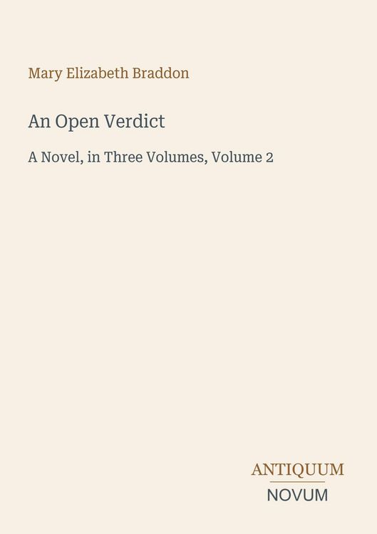 Produktbild: An Open Verdict