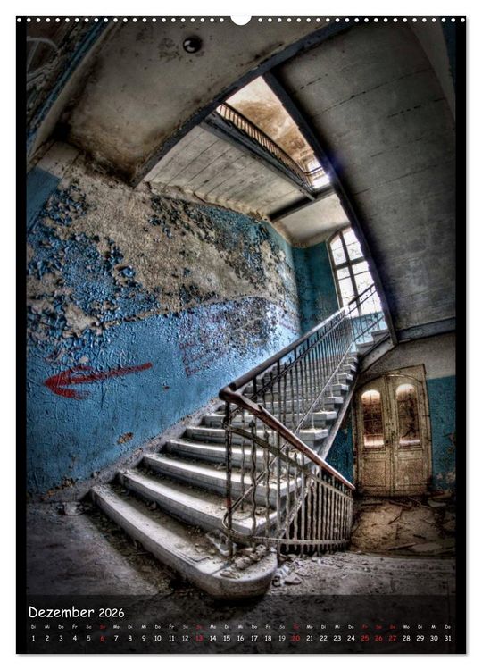 Produktbild: Lost Places II, Vergessene Orte (hochwertiger Premium Wandkalender 2026 DIN A2 hoch), Kunstdruck in Hochglanz