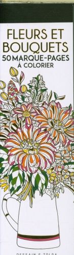 Produktbild: Fleurs et bouquets : 50 marque-pages &agrave; colorier