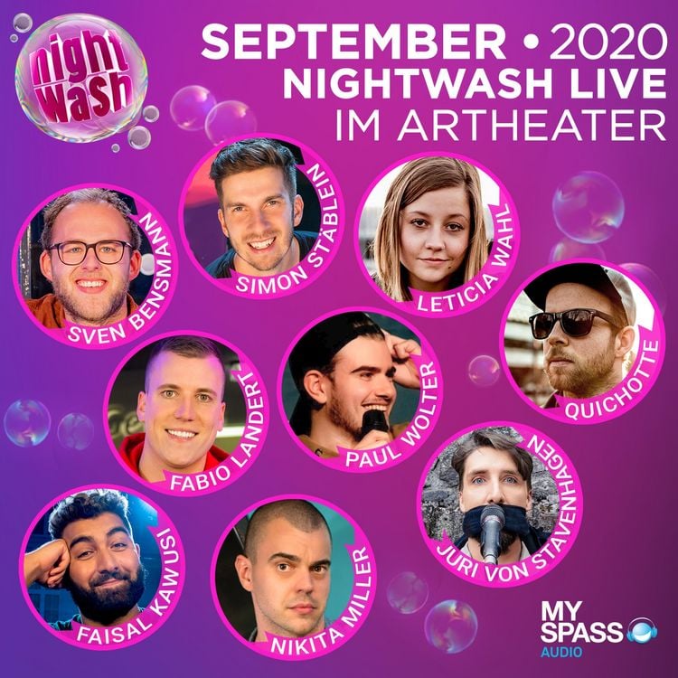 Produktbild: NightWash Live, September 2020