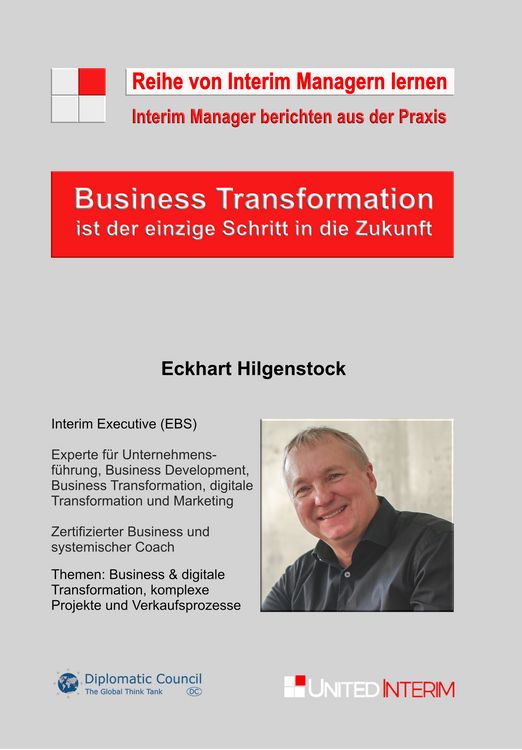 Produktbild: Business Transformation ist der einzige Weg in die Zukunft