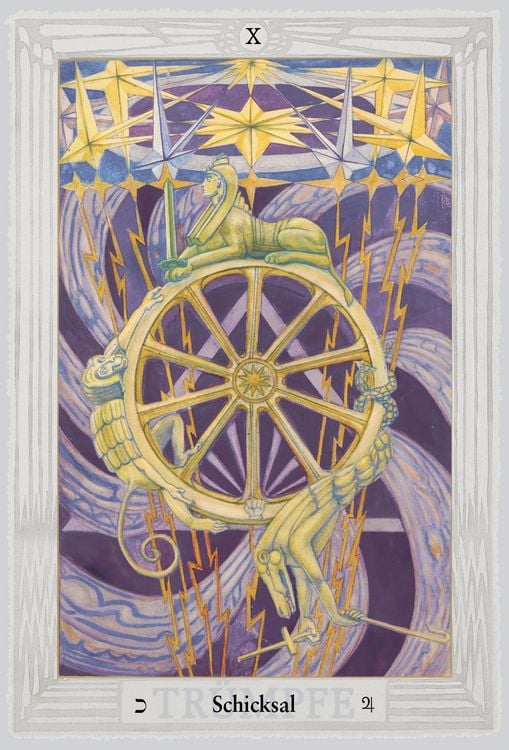 Produktbild: Aleister Crowley Thoth Tarot (Pocket Ausgabe, Deutsch, DE)