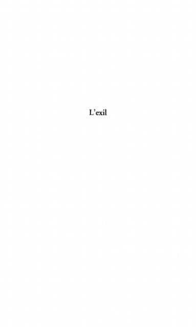 Produktbild: Exil l'