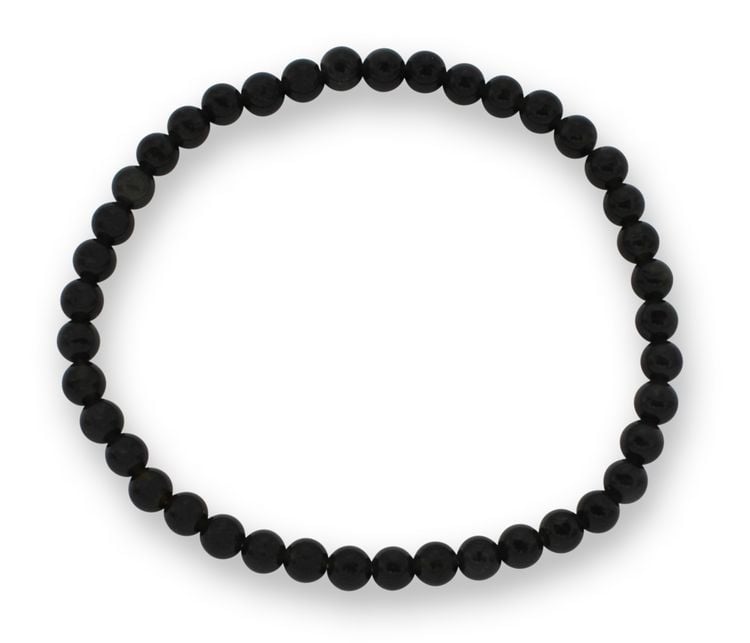 Produktbild: Obsidian Edelsteinarmband 3-4mm, J748-35