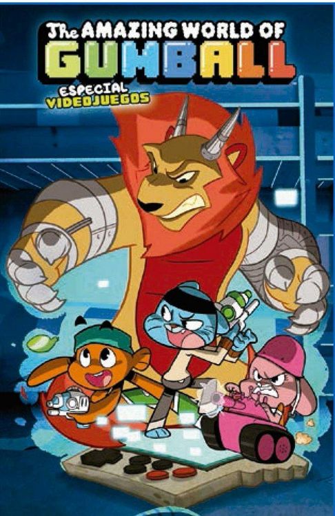 Produktbild: El asombroso mundo de Gumball 4, Especial videojuegos