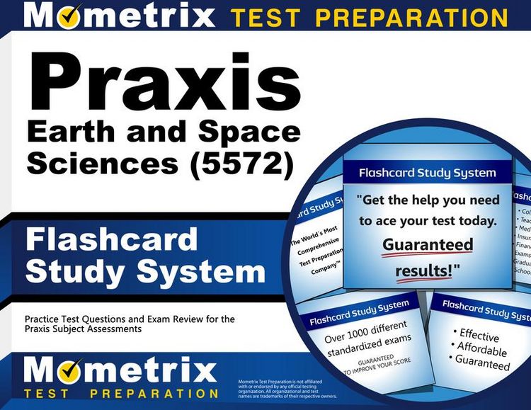 Produktbild: PRAXIS Earth and Space Sciences (5572) Flashcard Study System