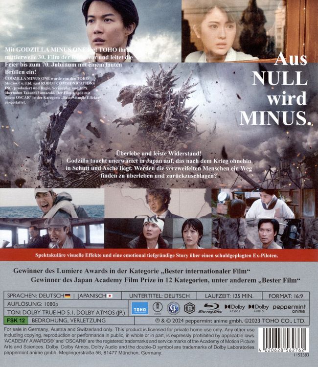 Produktbild: Godzilla Minus One