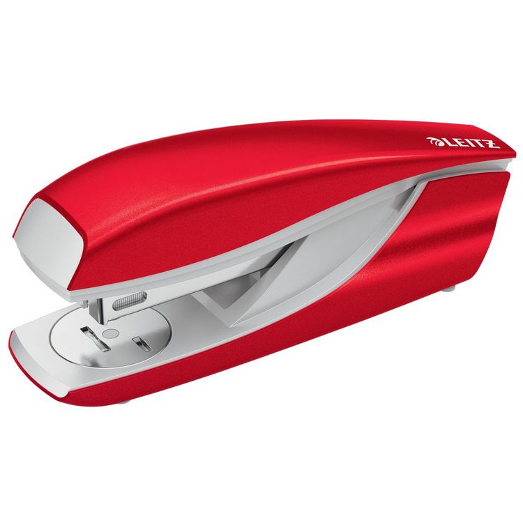 Produktbild: Leitz 55021026 Heftger&auml;t Rot/Wei&szlig; Heftleistung: 30 Bl. (80 g/m&sup2;)