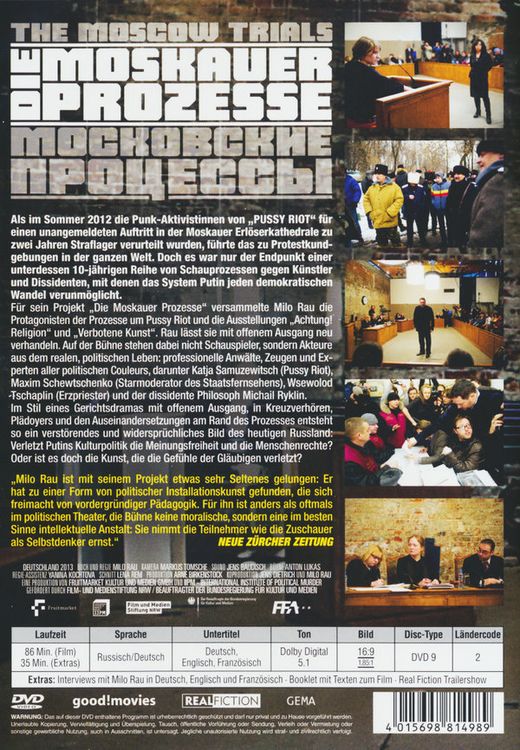 Produktbild: Die Moskauer Prozesse