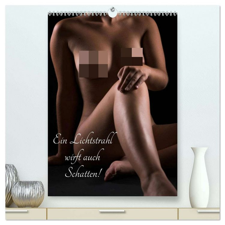 Produktbild: Ein Lichtstrahl wirft auch Schatten! (hochwertiger Premium Wandkalender 2026 DIN A2 hoch), Kunstdruck in Hochglanz