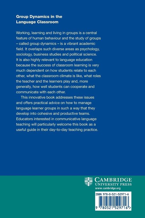 Produktbild: Group Dynamics in the Language Classroom