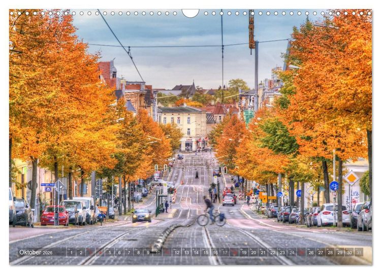 Produktbild: Halle an der Saale - Stadtansichten (Wandkalender 2026 DIN A3 quer), CALVENDO Monatskalender