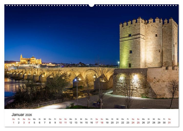 Produktbild: Lichter der Stadt (hochwertiger Premium Wandkalender 2026 DIN A2 quer), Kunstdruck in Hochglanz