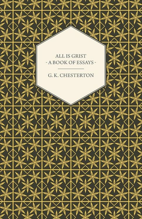 Produktbild: All Is Grist - A Book of Essays