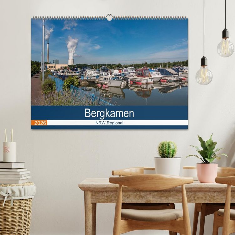 Produktbild: Bergkamen NRW Regional (Wandkalender 2026 DIN A2 quer), CALVENDO Monatskalender