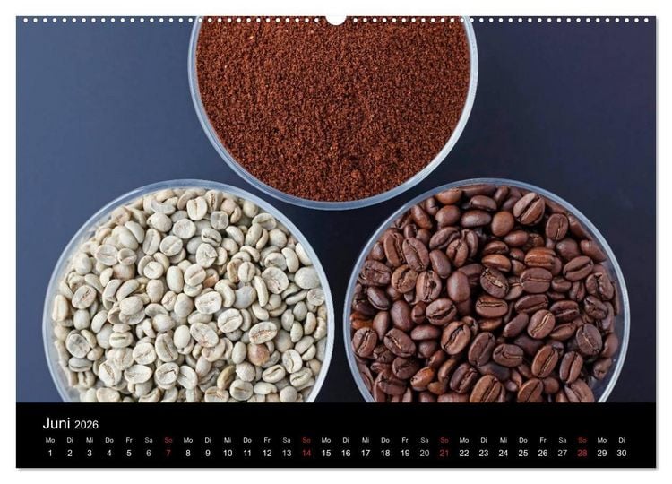 Produktbild: Kaffeezeit (hochwertiger Premium Wandkalender 2026 DIN A2 quer), Kunstdruck in Hochglanz