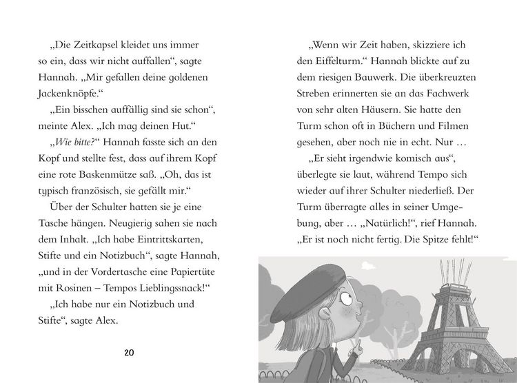Produktbild: Die Zeit-Agenten 3. Jagd um den Eiffelturm