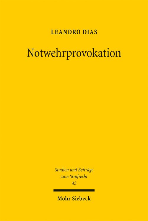 Produktbild: Notwehrprovokation