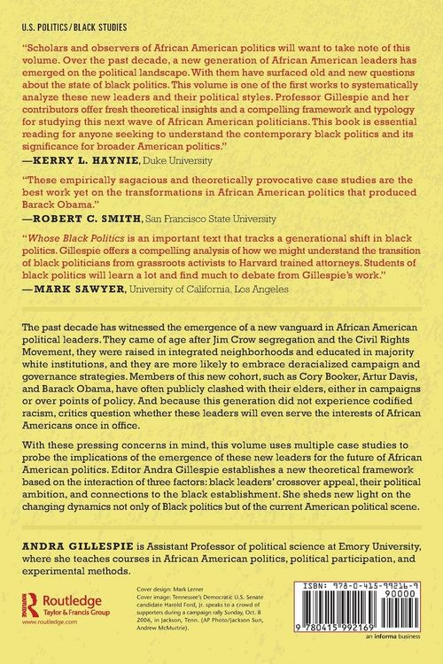 Produktbild: Whose Black Politics?