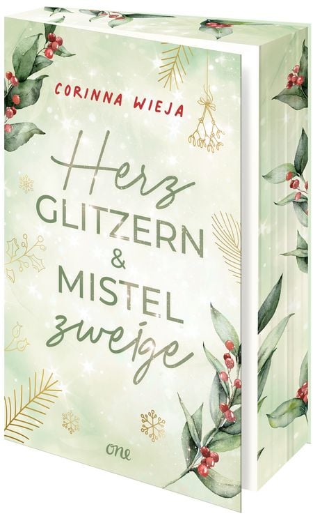 Produktbild: Herzglitzern und Mistelzweige