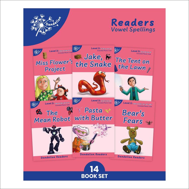 Produktbild: Phonic Books Dandelion Readers Vowel Spellings Level 3