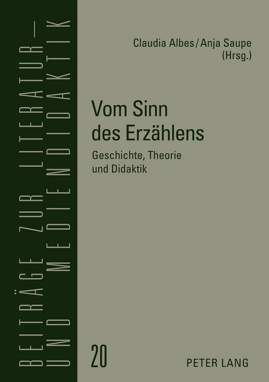 Produktbild: Vom Sinn des Erz&auml;hlens