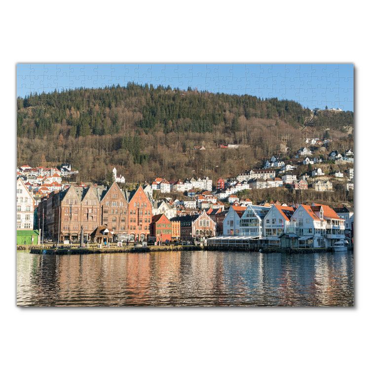Produktbild: Lais Puzzle Bergen Norwegen 500 Teile