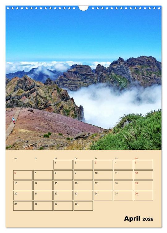 Produktbild: Abenteuer Madeira (Wandkalender 2026 DIN A3 hoch), CALVENDO Monatskalender