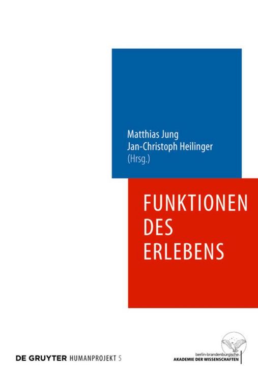 Produktbild: Funktionen des Erlebens