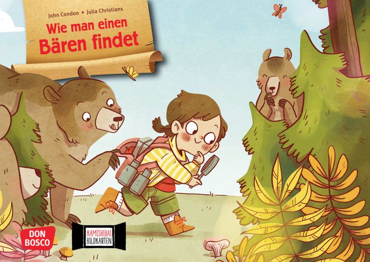 Produktbild: Wie man einen B&auml;ren findet. Kamishibai Bildkartenset