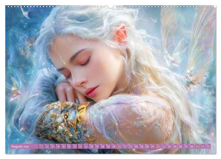 Produktbild: Fantasiereiche Kreationen - Sch&ouml;pferisch umgesetzt (Wandkalender 2026 DIN A2 quer), CALVENDO Monatskalender
