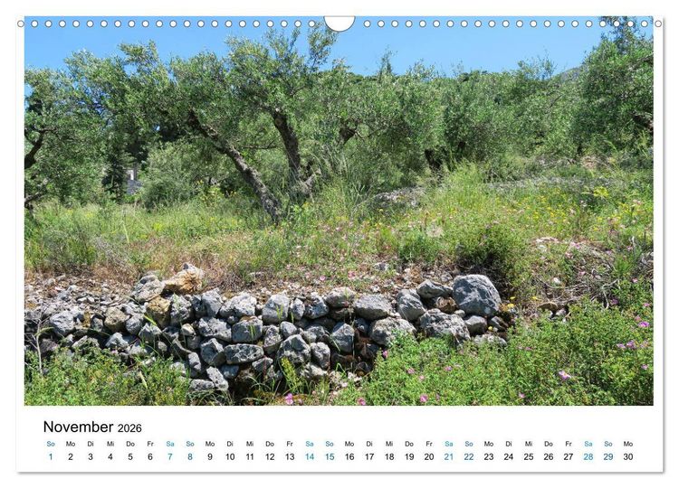 Produktbild: Die Insel Kreta - St&auml;dte, Schluchten und Meer (Wandkalender 2026 DIN A3 quer), CALVENDO Monatskalender