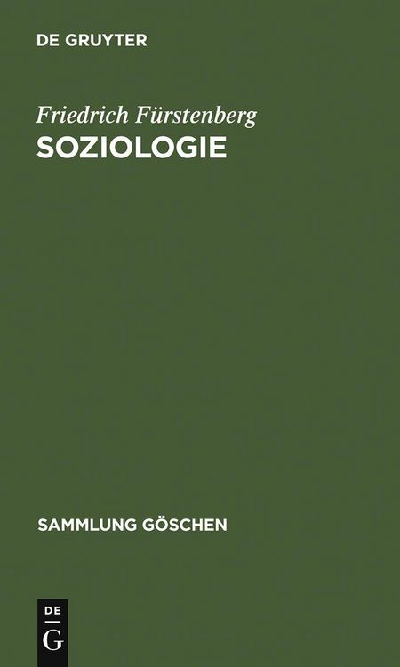 Produktbild: Soziologie
