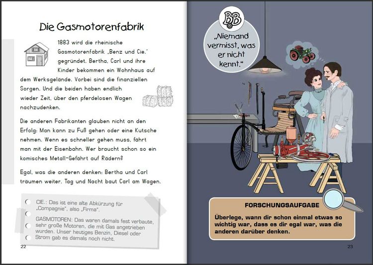 Produktbild: Bertha Benz - Die erste Autofahrerin