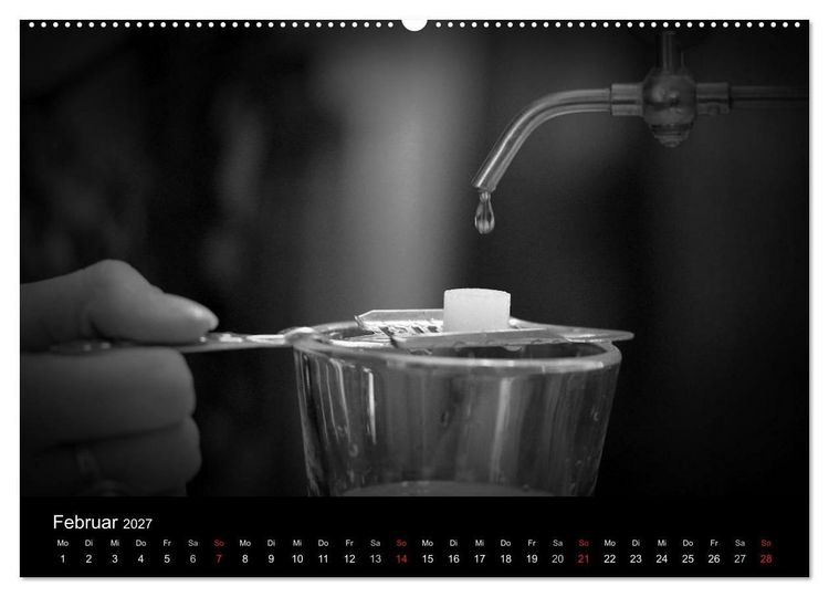 Produktbild: Absinthe (hochwertiger Premium Wandkalender 2027 DIN A2 quer), Kunstdruck in Hochglanz