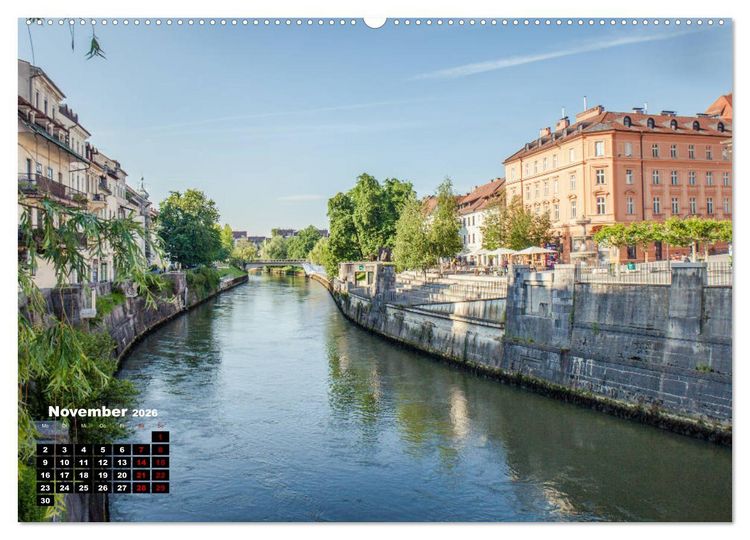 Produktbild: Gr&uuml;nes Slowenien (hochwertiger Premium Wandkalender 2026 DIN A2 quer), Kunstdruck in Hochglanz