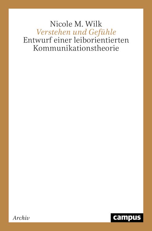 Produktbild: Verstehen und Gef&uuml;hle