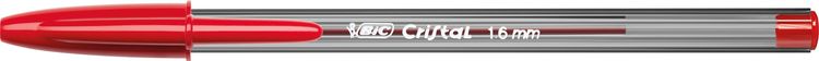 Produktbild: BIC Kugelschreiber Cristal LARGE 0.6mm rot 50er Set
