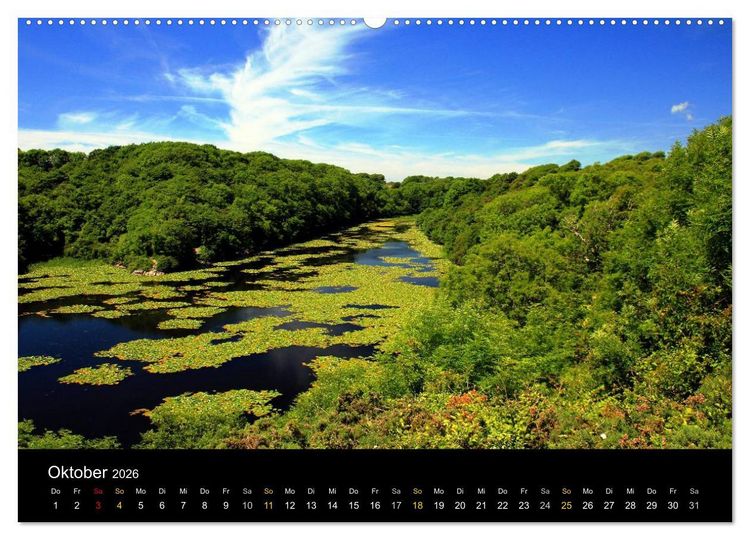 Produktbild: Wales Pembrokeshire - Natur im Fokus- (hochwertiger Premium Wandkalender 2026 DIN A2 quer), Kunstdruck in Hochglanz