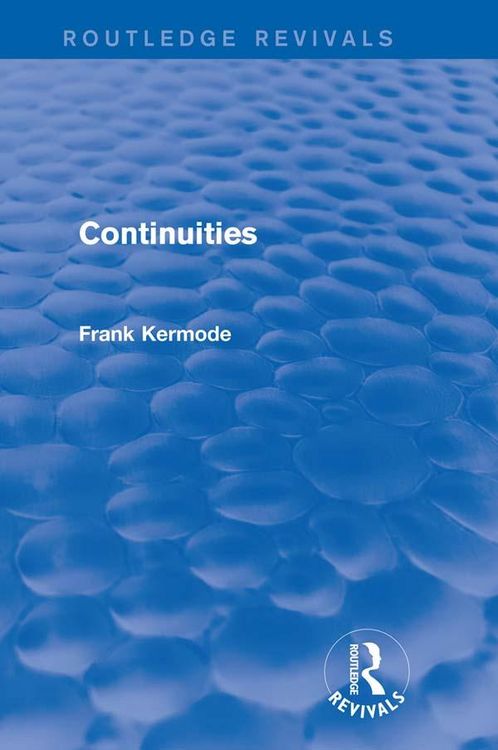 Produktbild: Continuities (Routledge Revivals)