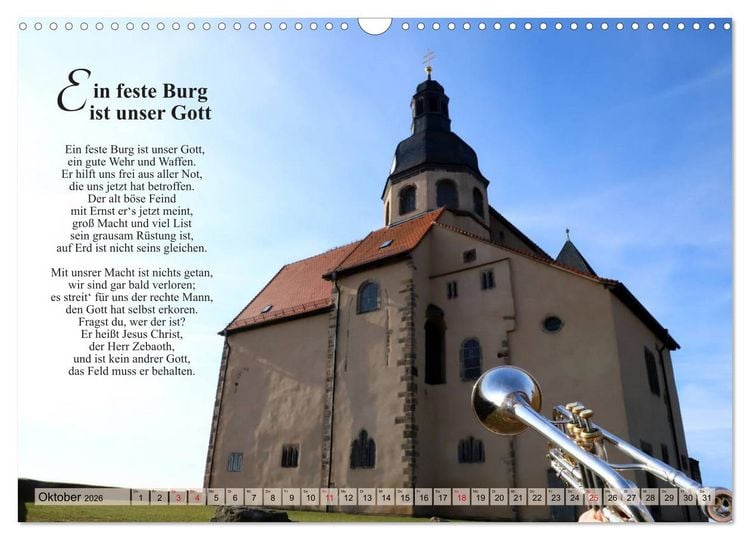 Produktbild: Lieder f&uuml;r Blechbl&auml;ser (Wandkalender 2026 DIN A3 quer), CALVENDO Monatskalender