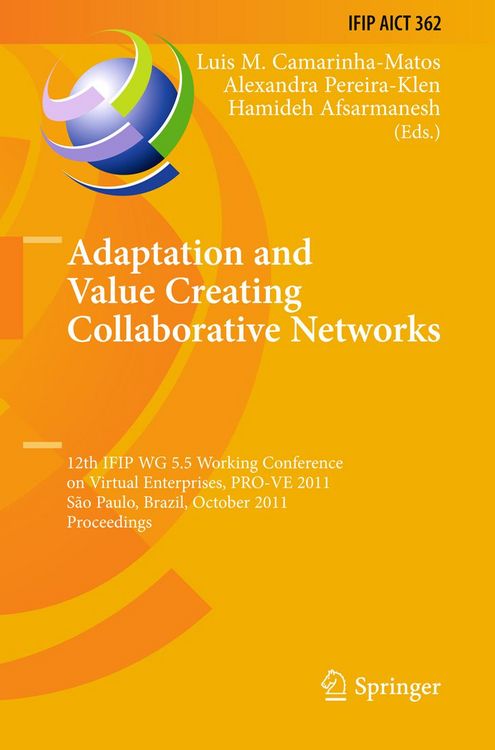 Produktbild: Adaptation and Value Creating Collaborative Networks