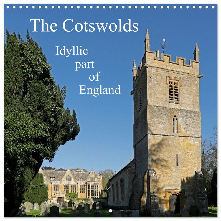 Produktbild: The Cotswolds - Idyllic part of England (Wall Calendar 2026 12 &times; 12 Inch) CALVENDO 12 Month Wall Calendar