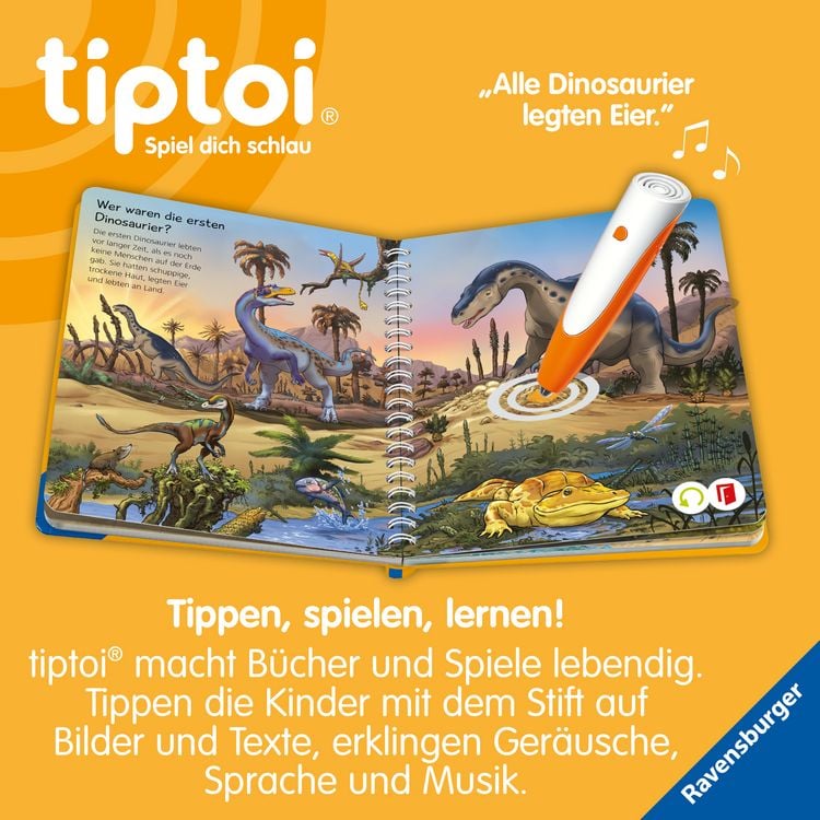 Produktbild: tiptoi&reg; Wieso? Weshalb? Warum? junior - Dinosaurier