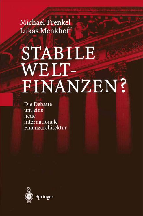 Produktbild: Stabile Weltfinanzen?